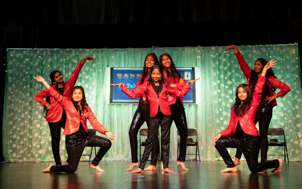 Group dance performance